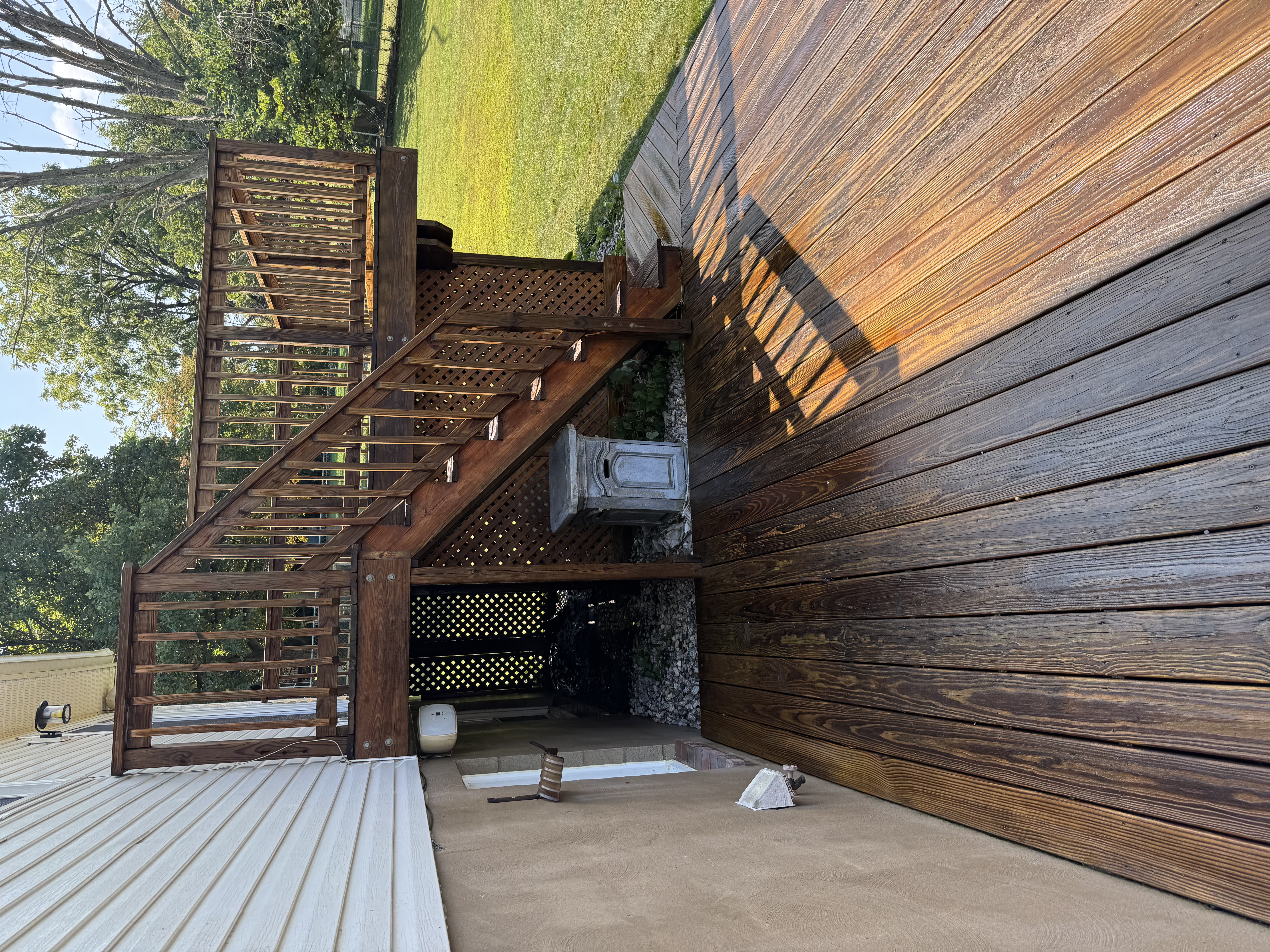Deck After Cleaning