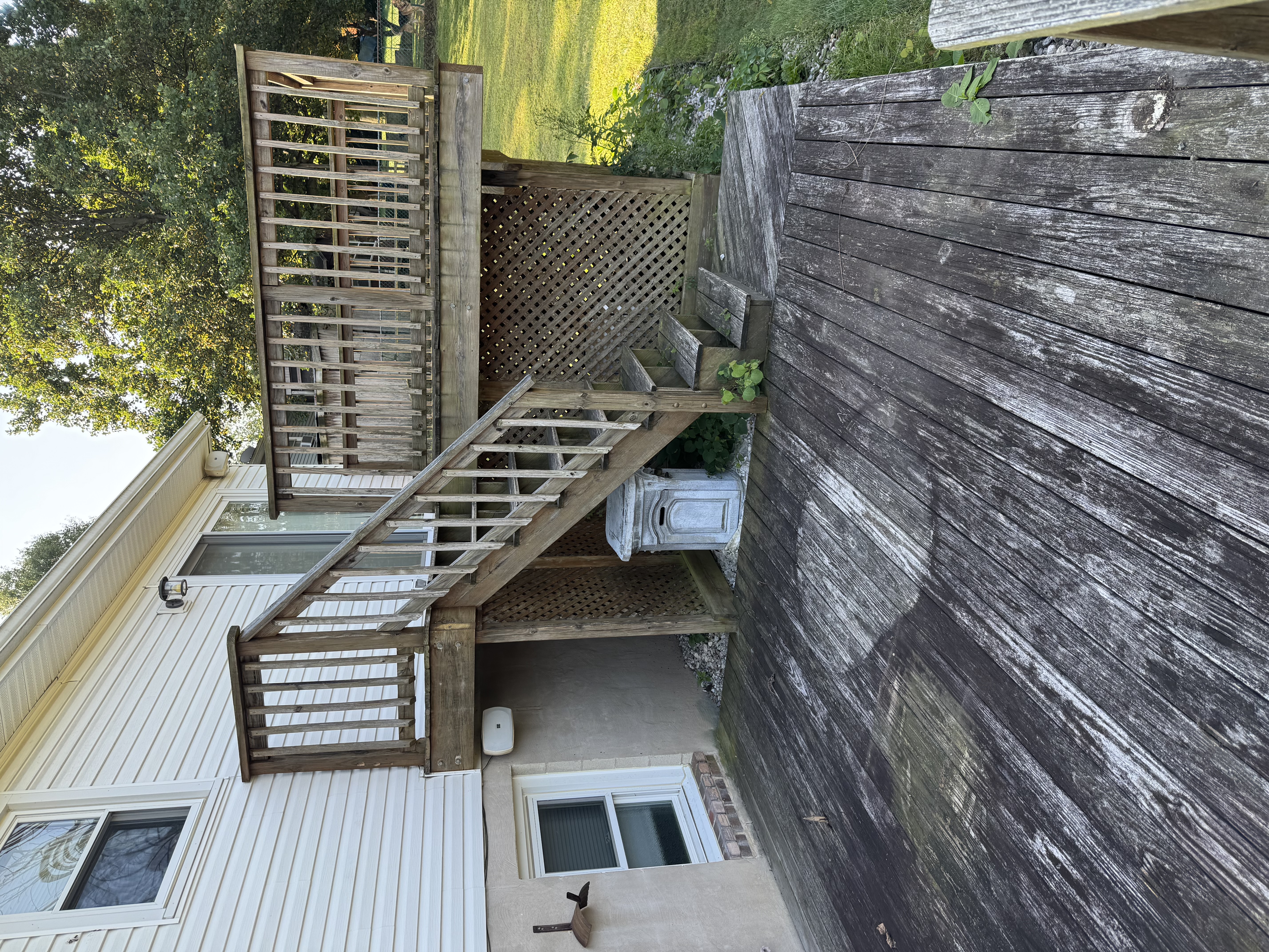 Deck Before Cleaning