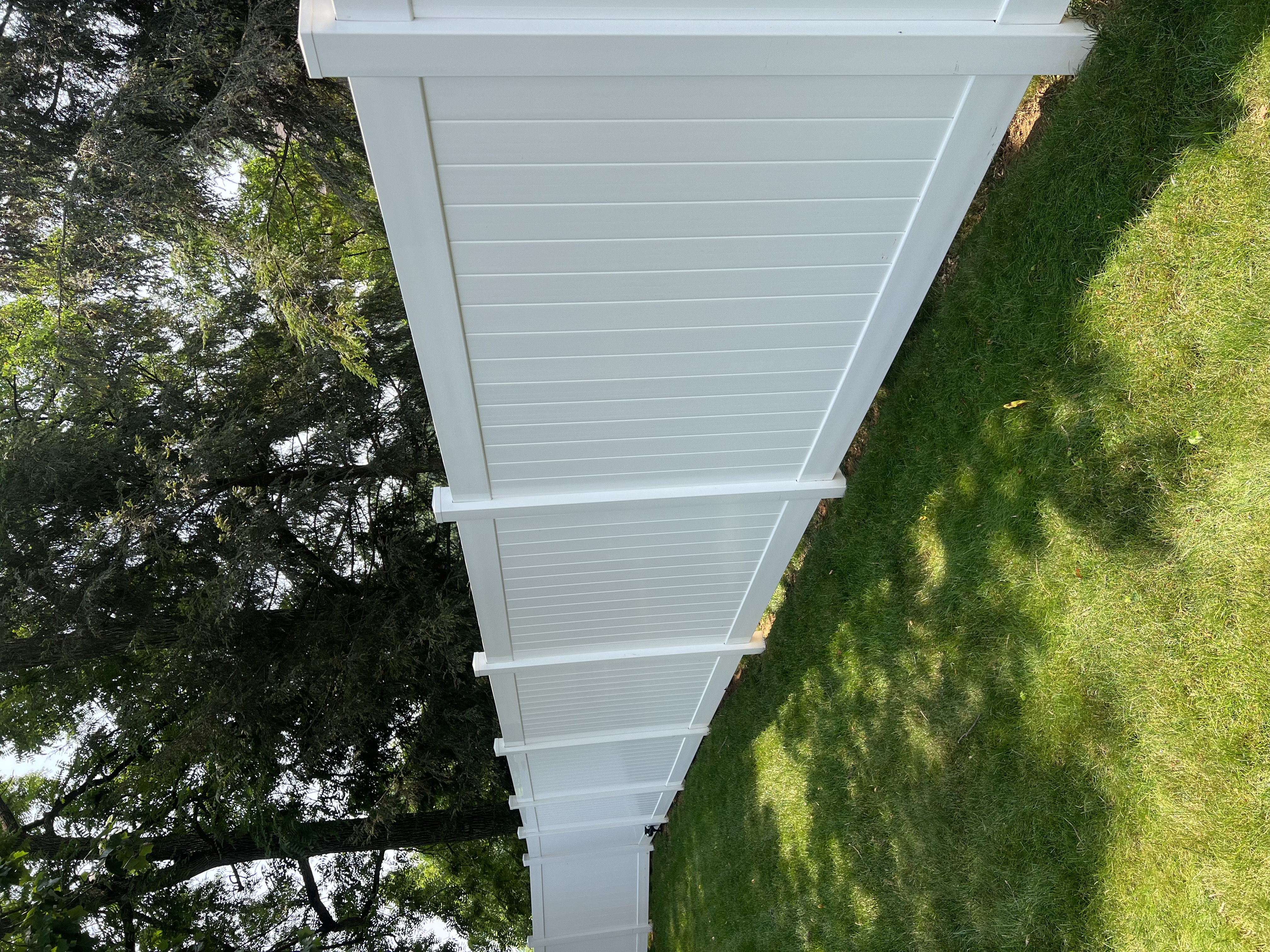 Fence After Cleaning